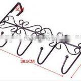 Metal Over The Door Hanging Hooks thumbnail-4