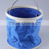 Portable Circular Oxford Cloth Folding Bucket thumbnail-1