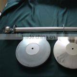 Round Top Chrome Cafe Barrier With Canvas thumbnail-4