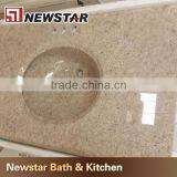 China one piece bathroom sink and countertop