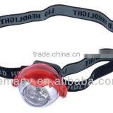 Bike Led Head Lamp Light With Adjustable Strap
