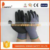 DDSAFETY Big Discount Luva Nitrilo Revestido Grey Nylon Shell Safety Gloves thumbnail-1