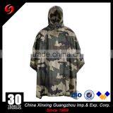 2017 Year OEM Many Purposes Oxford Polyester Pongee Square Military Camouflage Poncho thumbnail-1