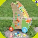 Wholesale Children Learning Walk Wooden Baby Stroller Top Quality Wooden Baby Stroller W08J002 thumbnail-5