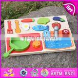 New Design Preschool Play Food Wooden Toy Kitchen Accessories for Kids W10B187 thumbnail-6