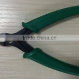 BERRYLION Tool Mini Type 5'' Wire Flush Cutting Pliers With Plastic Handle thumbnail-1