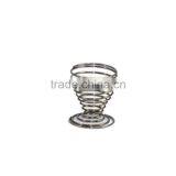 Kitchen Gadget Stainelss Spring Wire Egg Cup Holder thumbnail-2