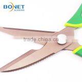 S52033T 9" Meat Cutting Tool Titanium Coating Kitchen Scissors With Plastic Handle thumbnail-4