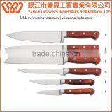 A3137 Hot Sale Stainless Steel Blade Knife Set With Pakkawood Handle thumbnail-2