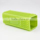 Supreme Quality Silicone Pet Dog Fur Remover Square Dog Hair Removal Comb thumbnail-1