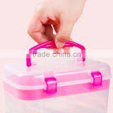 Small Size and Easy- Carrying Plastic Medicinal Box With Compartments thumbnail-3
