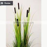 150cm Artificial Onion Grass With Cattails in Pot Fake Grass for Decoration thumbnail-3