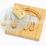 Cheese knives With Bamboo Case #10808