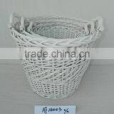 Round Willow Basket for Sale thumbnail-4