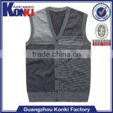 Wholesale v Neck Sleeveless Sweater Vest for Men