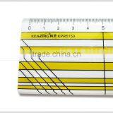 Kearing 15cm Acrylic Patchwork Quilting Rulers 2 MM Thickness for Sew Tailors Fashion Design KPR5150 thumbnail-3