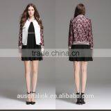 New Arrival Ladies Short Style Lace Sleeve 100% Polyester Jacket thumbnail-6