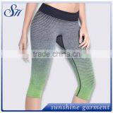 High Quality Gradual Change Color Yoga Pants Run Gym Pants thumbnail-4