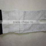 White 100 Polyester Sublimation Blank Wholesale Custom Print Socks thumbnail-1