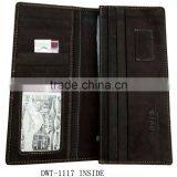 Fashion Hot Popular Brown Men Real Leather Passport Wallet thumbnail-3