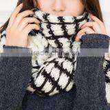 Autumn Winter Ladies or Women or Girls Fashion Pure Color New Yellow Scarf Knitted Majored Maker thumbnail-2