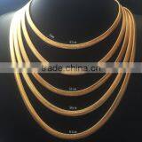 Factory Direct Wholesale Fashion Stainless Steel Necklace India Gold Chains Snake Gold Chain Necklace thumbnail-4