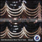 MGOO High Quality Wholesale New Arrival Women Sequin Vestidos China Elegant Evening Dress Bodycon Knee Length Dress #25106036 thumbnail-6