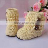 2015 Winter Hot Coming Baby Girl Knitted Booties,Handmade Kids Toddlers Shoes thumbnail-1
