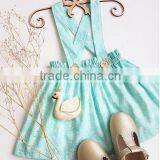 New Design Baby Girl Dress Flower Printed Kids Summer Wholesale Children's Clothing thumbnail-5