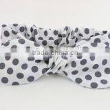 Boutique New Style Accessories Baby Pink Polka Dot Headbands for Little Girl thumbnail-2