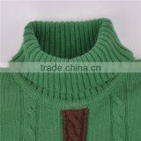 Latest High Neck Kids Fashion Couple Pullover Sweater thumbnail-5
