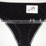 Lace Leg Openning Lady Seamless Bikini Brief thumbnail-1