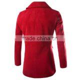 Hot Sale Good Quality Cheaper Price Boy Youth Style International Fan Woolen Long Men Winter Coat thumbnail-6