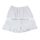 Popular Girls Cotton Ruffle Leggings Baby Girls Summer Kids Ruffle Shorts Boutique Girl Clothing thumbnail-3