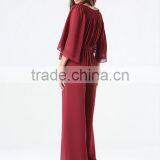 New Arrival Long Sleeve Unique Shape Jumpsuit Wide Leg Women Jumpsuit for Adults thumbnail-3