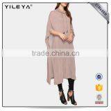 New Arrival Oversized Women Pullover Hoodie With Crochet Detail thumbnail-3