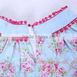 Sky Blue Flower Girl Dress Child Clothes thumbnail-5