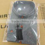 Grey Linen Shirts Mens Casual Shirts thumbnail-1