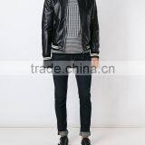 Newly Arrived Wholesale Plain Dyed Men Embossed Genuine Leather Italian Leather Coats thumbnail-2