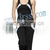 Hot Sale Women Yoga Wear Tee&straight Leg Pant thumbnail-1