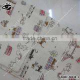New Design Linen Fabric Fairy Cartoon Pattern Fabric thumbnail-3