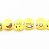 Emoji Flashing LED Rings TPR Light up Soft Rings