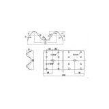 Two -wave Auto Highway Guardrail Cold Roll Forming Machine thumbnail-3