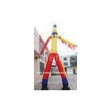 Rental Outdoor 4.5mH Inflatable Air Dancer Advertising With Well Tailed Nylon