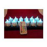 Multi colors remote control induction rechargeable LED Candles With Timer