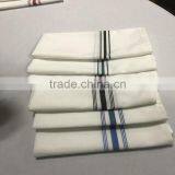 MJS Spun Polyester/bistro Napkin/strip Napkin