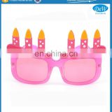 Happy Brithday Candle Shape Party Sunglasses