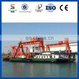 Simple Diesel Power Sand Suction Ship With Cutter Head