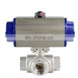 Electric Plastic UPVC Ball Valve With PVC thumbnail-5