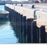 Marine dock protection D type rubber fender bumper